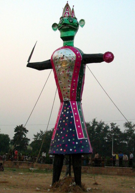 Tallest Ravana Effigy Ever