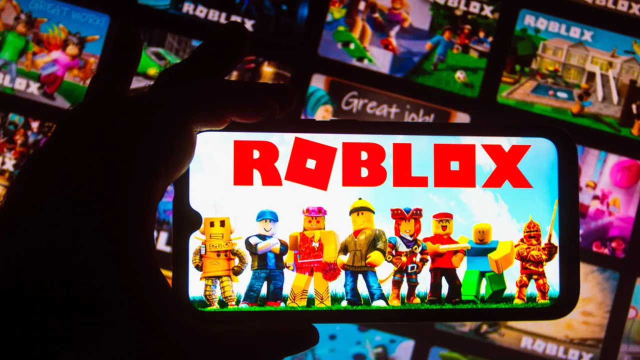 Roblox on screen