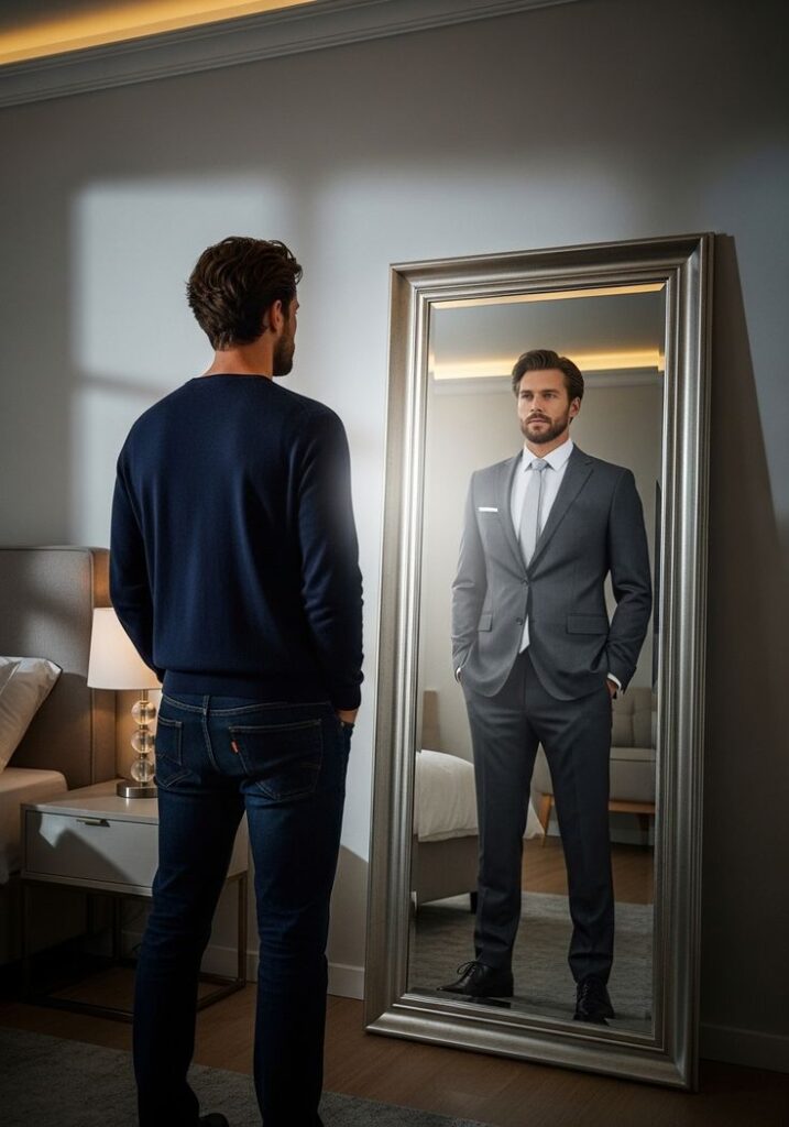 Hell See a New Man in the Mirror