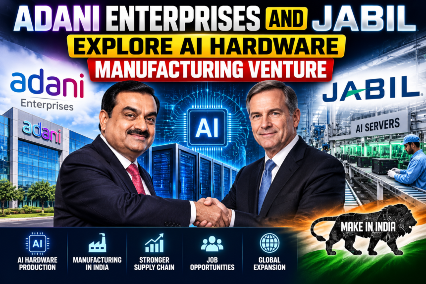 Adani Jabil AI Hardware Venture