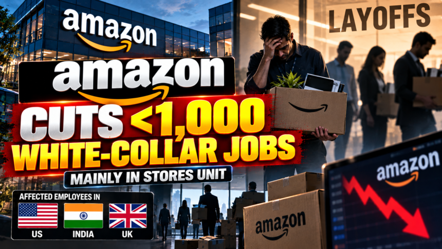 Amazon Layoffs 1000 White Collar Jobs Cut