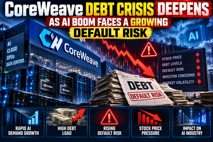 CoreWeave Debt Crisis Deepens