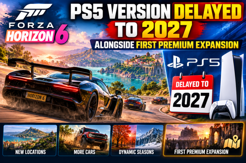 Forza Horizon 6 PS5 Delay Thumbnail