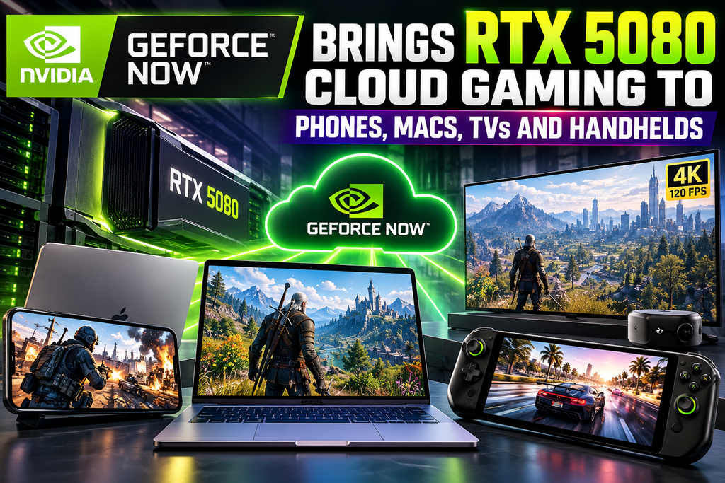 GeForce NOW RTX 5080 Everywhere