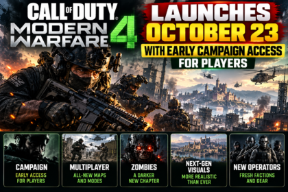 Modern Warfare 4 Launches October 23