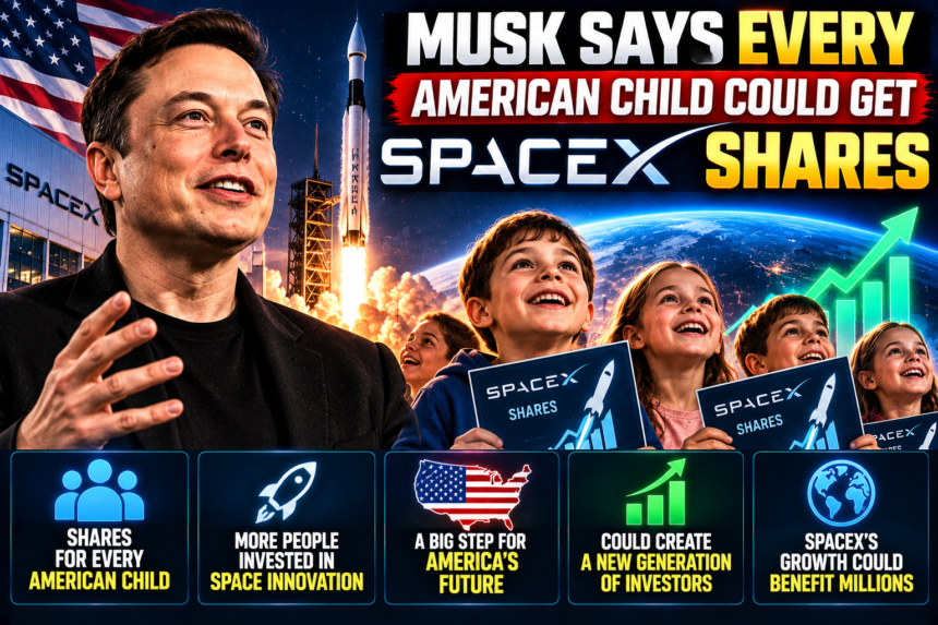 Musks SpaceX Shares Vision