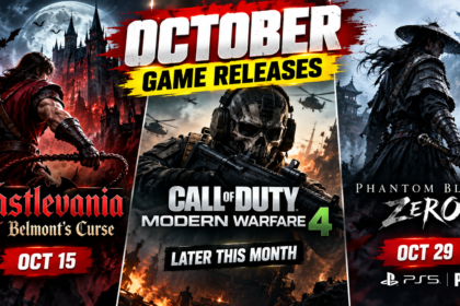 October Game Releases Gothic Warfare Samurai