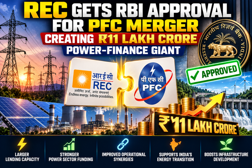 REC–PFC Merger Gets RBI Approval 1
