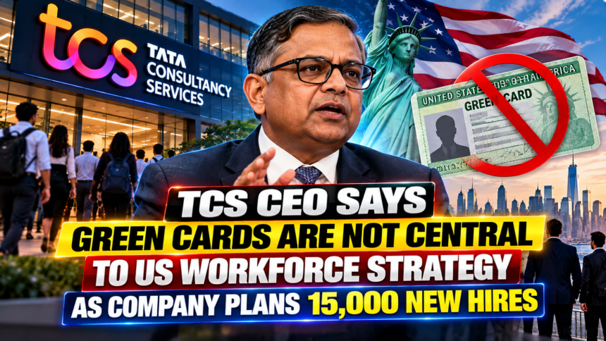 TCS CEO Announces 15000 New Hires